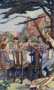 Scene from The Slowcoach by Mary V. Wheelhouse